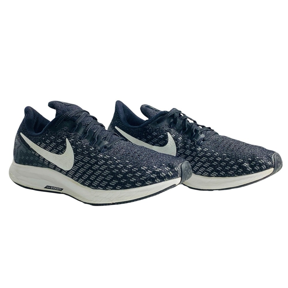 Nike Air Women's Zoom Pegasus 35  Black White 942855-001 Running Shoes Size 8